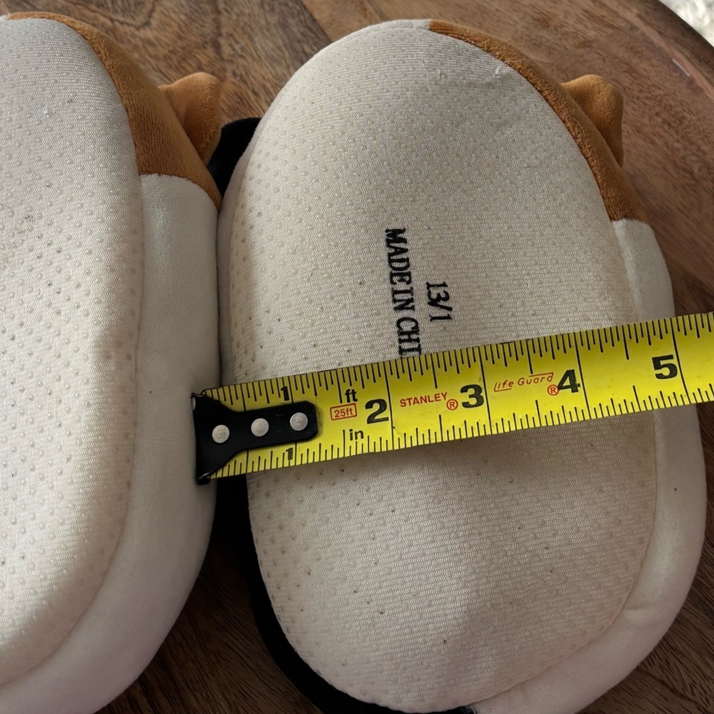 Squishmallow Cat Slippers Size 13 1 Slippers Black Cream - Picture 8 of 9